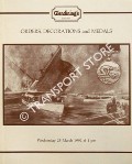 Orders, Decorations and Medals - 29 March, 1992 by Glendining's London